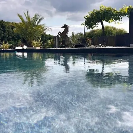 Paisible Proche Du Mans Avec Piscine Privee, 4 Chambres, Wi-fi Et Parking Gratuit - Fr-1-410-428 Prázdninový dům